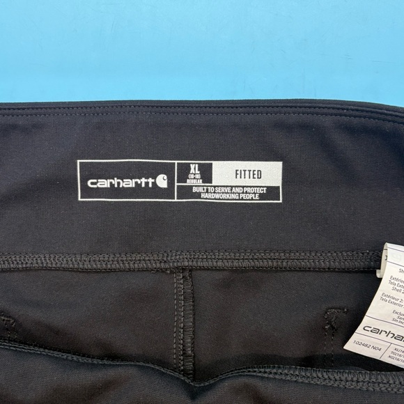 Carhartt Women's Force Fitted Utility Leggings Black Size XL 16/18 - Picture 2 of 6